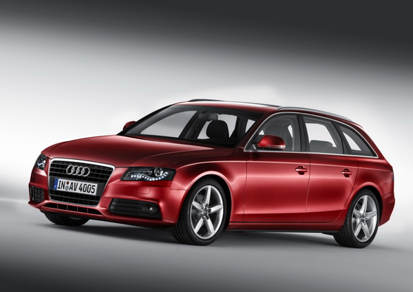 2009_Audi_A4_Avant_Red